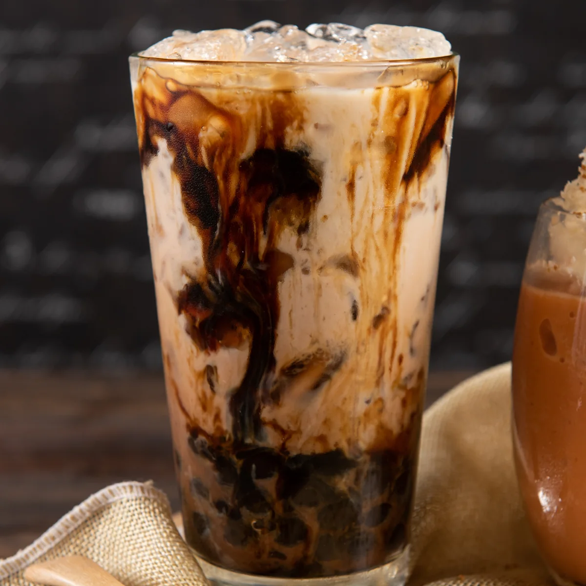 ButterFry iced coffee